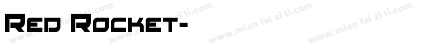 Red Rocket字体转换